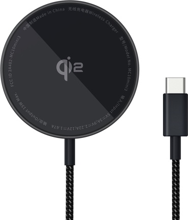 Baseus Simple Mini4 Air Qi2 15W USB Type-C черный