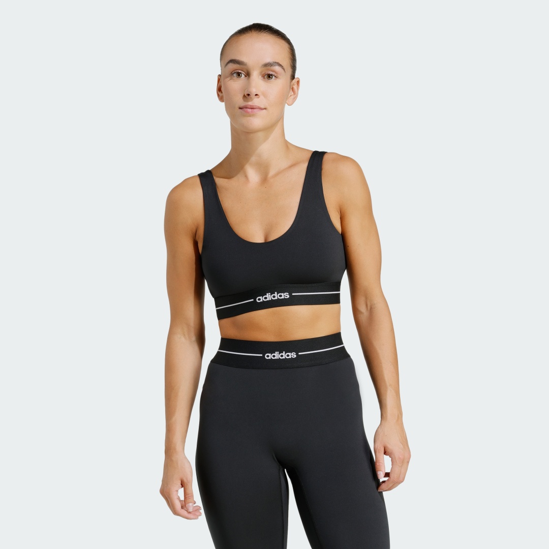 Топ adidas черный