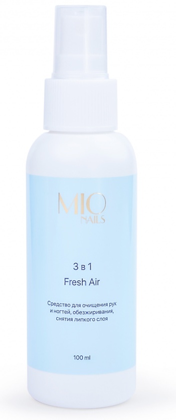 Mio Nails mio обезжириватель, средство для снятия липкого слоя 100 мл