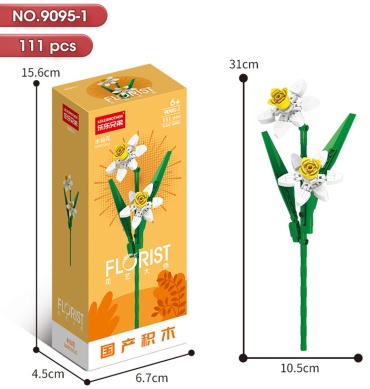 Конструктор LELEBROTHER Florist 9095-1, деталей 111 шт