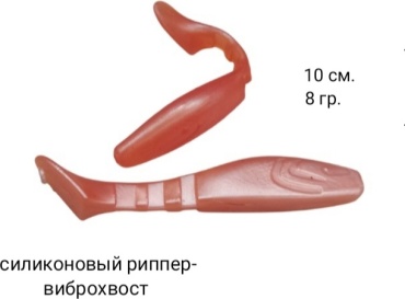 Мягкая приманка FEATHER FF23-05035 1 шт 100 мм кораллово-красный