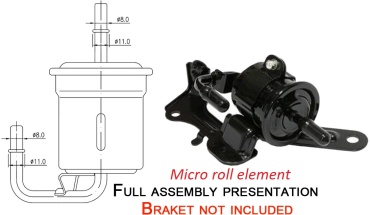Japanparts топливный фильтр FC-260S