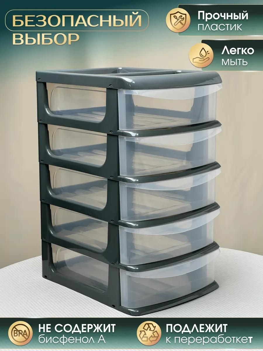 Ящик для инструментов 34x34x45 см, полипропилен
