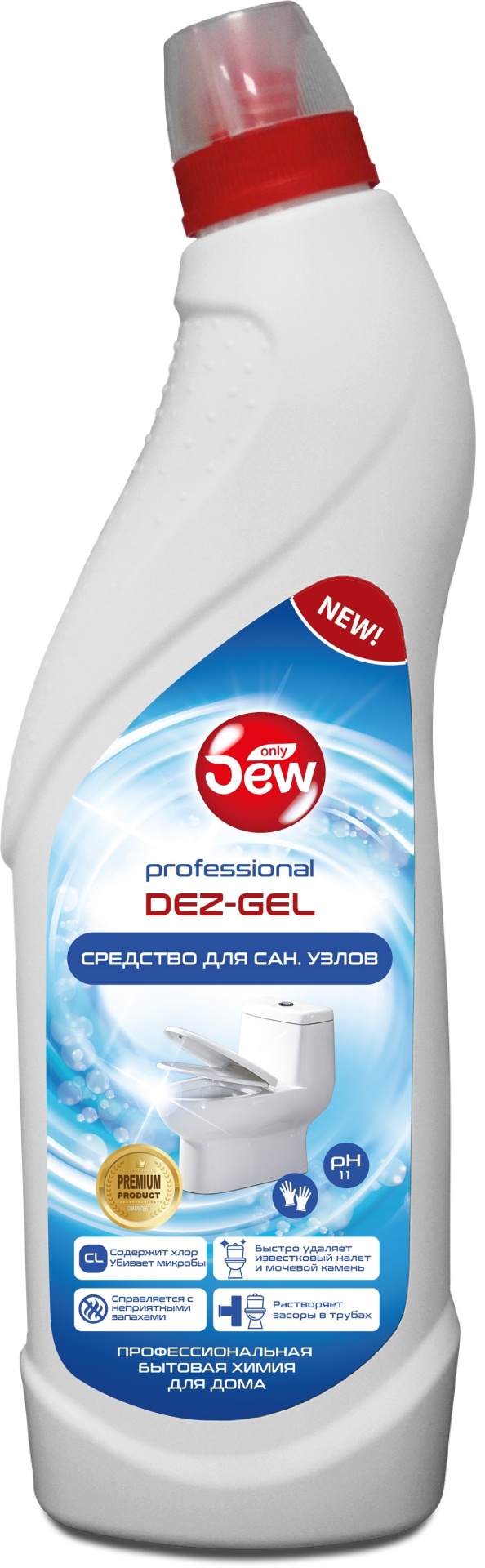 Гель Only DEW Dez-Gel Professional 0.75 л
