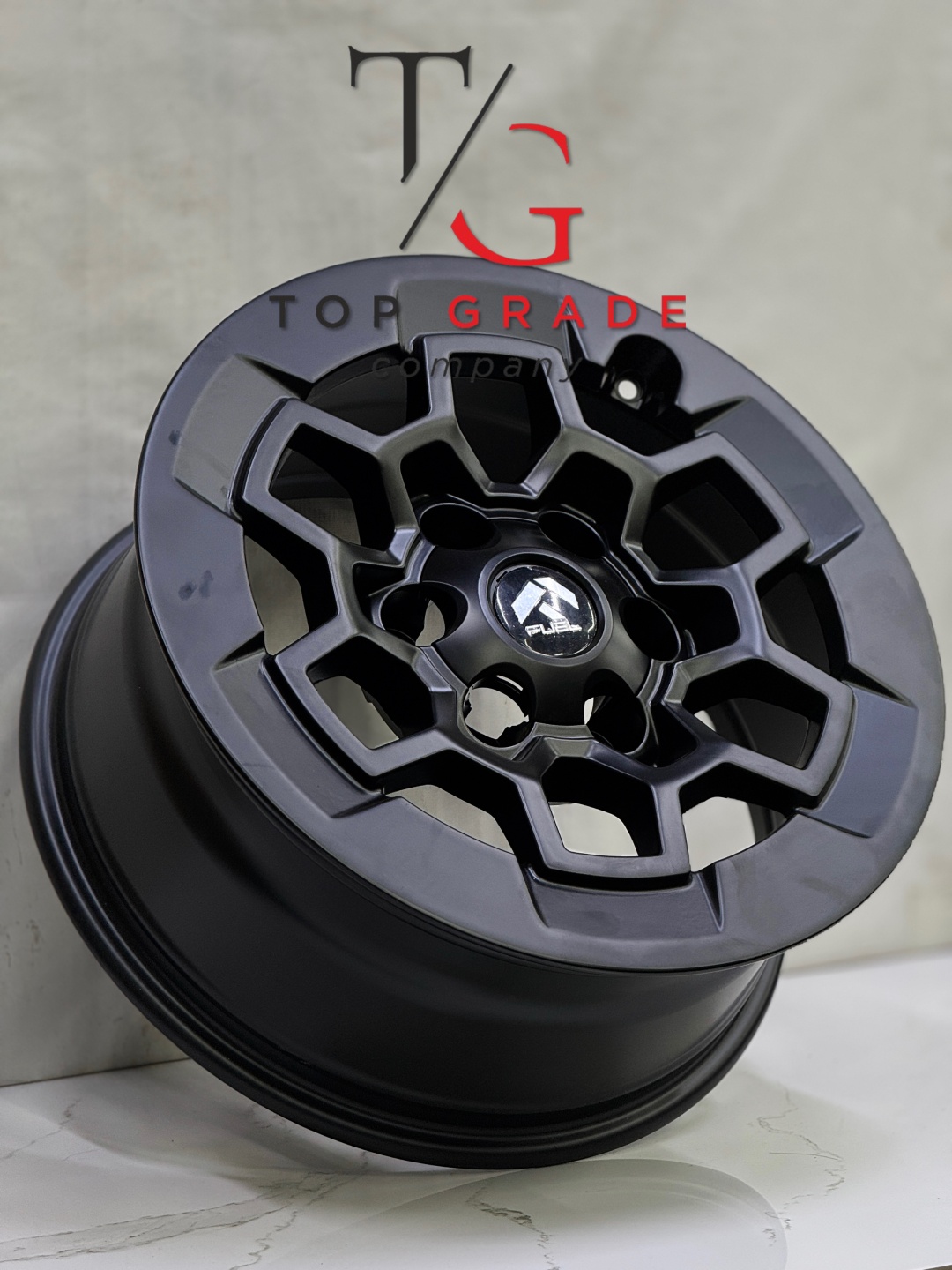 Top Grade Tg0024 7.5x17/6x139.7 D110 ET25 4 диска черный