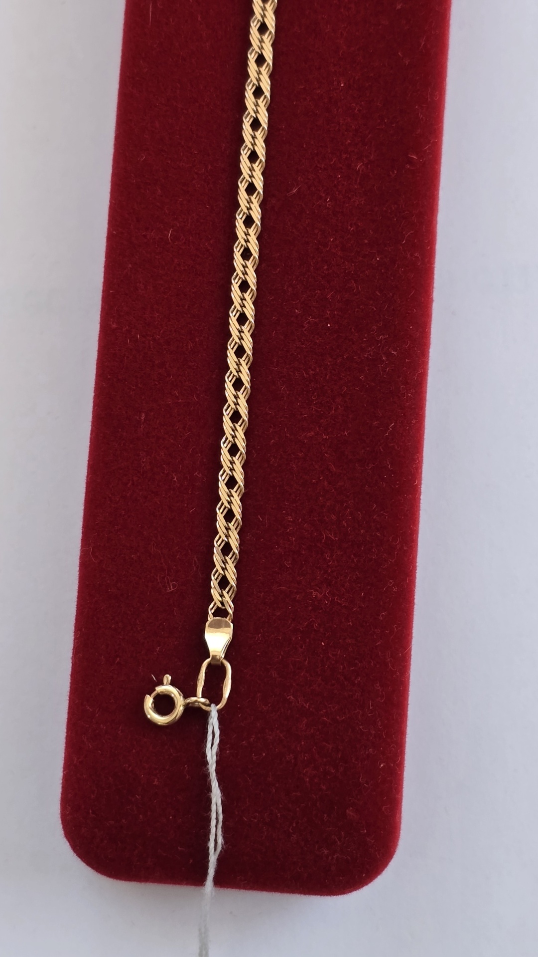 585 ЗОЛОТОЙ Kawaii gold длина 19 см, вес 2.69 г золото, плетение ромб
