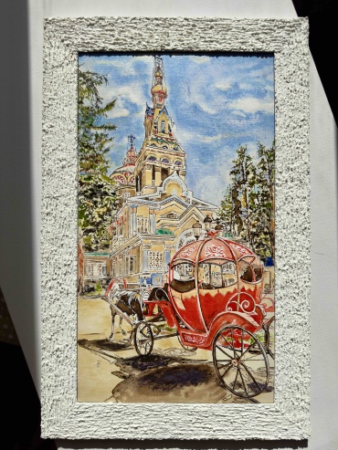 Ksu картина Вознесенский собор 35x55 см
