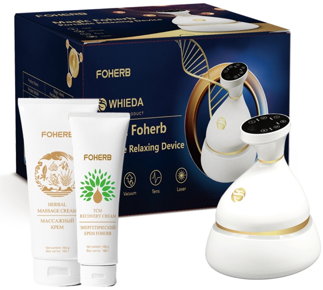 Массажер WHIEDA Foherb 3.0 ручной вакуумный