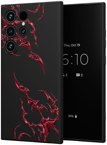 Чехол Mcover для Samsung Galaxy S24 Ultra рисунок