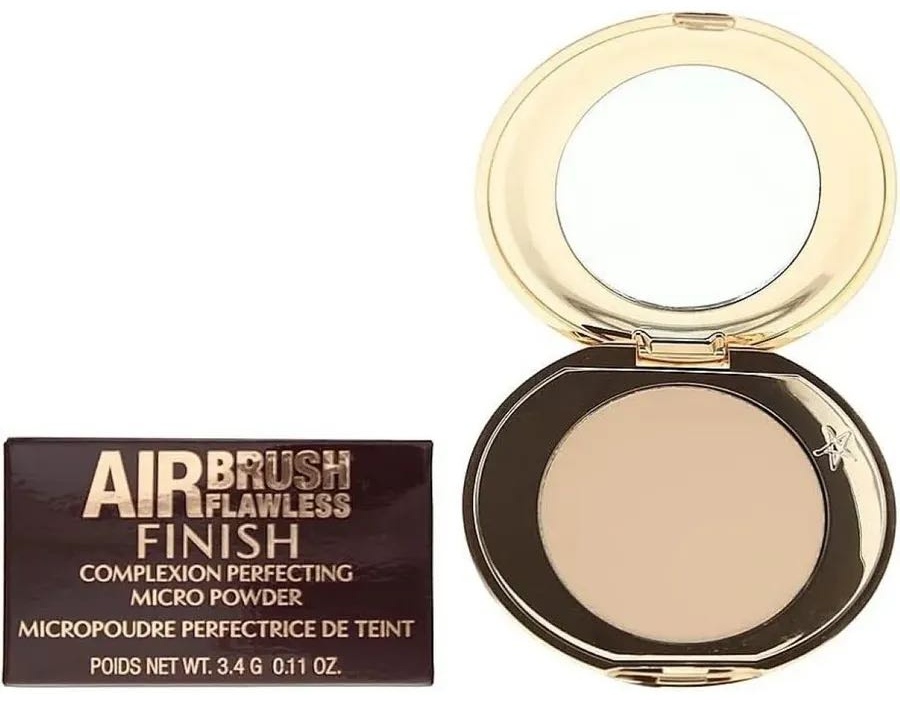 Пудра Charlotte Tilbury Airbrush Flawless Finish сухая 1 Fair бежевый