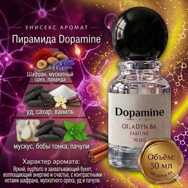 OIladynba Dopamine духи PARFUM 30 мл, унисекс