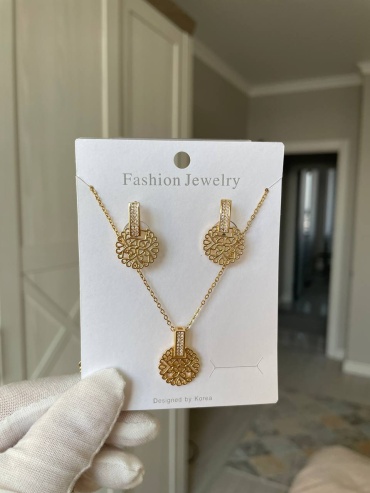 FASHION бижутерный сплав, титан, фианит