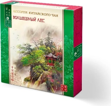 Чай Green Panda ассорти Волшебный лес черный гранулированный 5 г