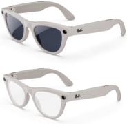 Смарт-очки Ray-Ban Skyler Chalky Gray Transitions Sapphire белый