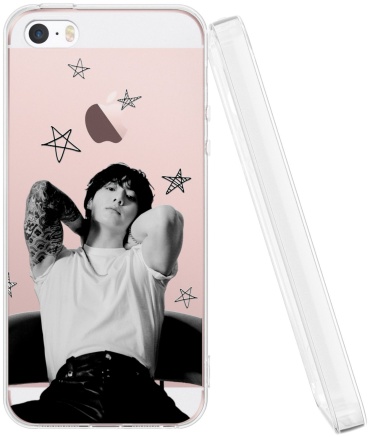 Чехол Mcover для Apple iPhone SE, iPhone 5, iPhone 5S рисунок