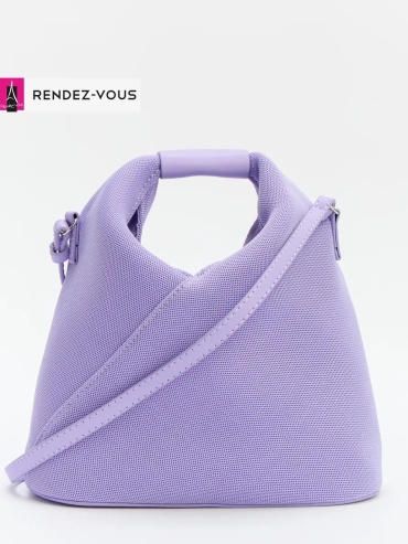 Мини-сумка Tendance нейлон фиолетовый