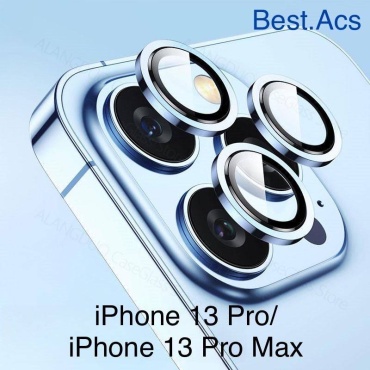 Стекло для Apple iPhone 13 Pro All Shock голубой