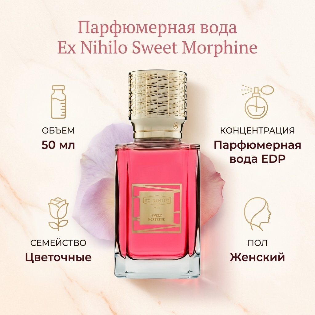 Ex Nihilo Sweet Morphine парфюмерная вода EDP 50 мл