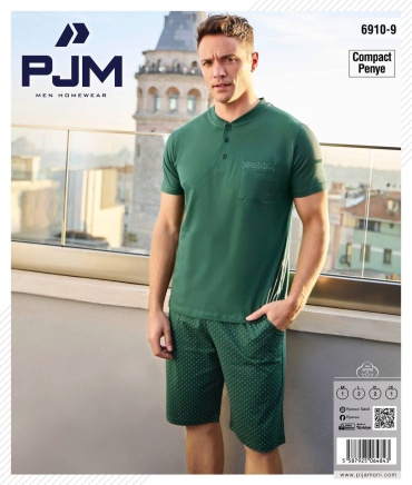 Пижама PJM HomeWear зеленый