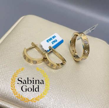 Sabina Gold KMP-SBN-782 вес 4.77 г золото, фианит