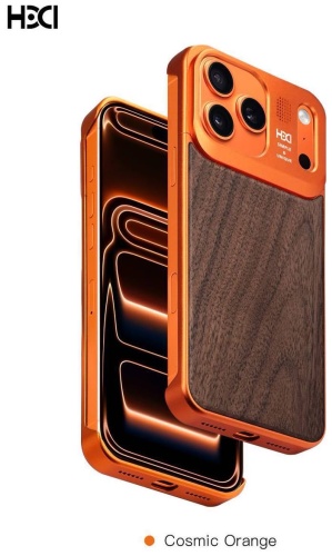 Чехол NYN для Apple iPhone 17 Pro оранжевый