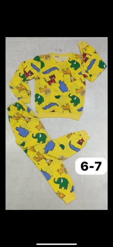 Пижама Kids Club желтый