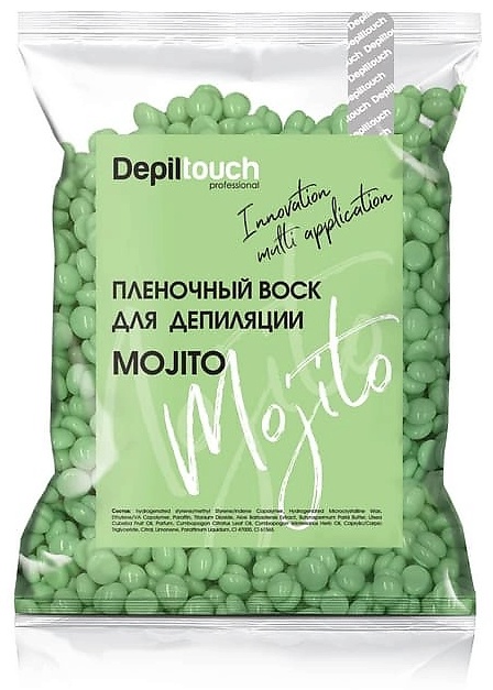 Воск пленочный Depiltouch Mojito Innovation плотность средняя в гранулах 100 г