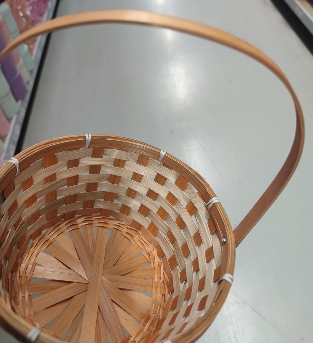 E-MARKET корзина для аксессуаров, бижутерии 21x21x24 см, дерево