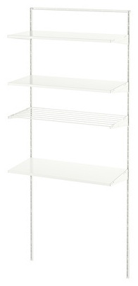 Сушилка настенная IKEA 82x40x201 см, кол-во уровней: 5, сталь
