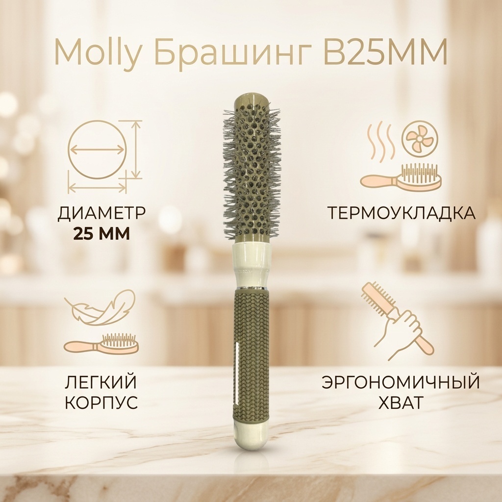 Molly брашинг 25 мм