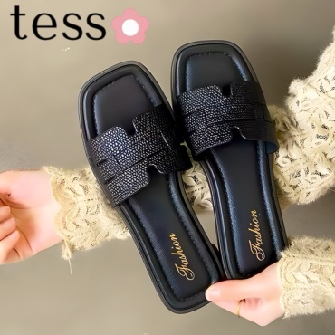 Шлепанцы TESSO черный