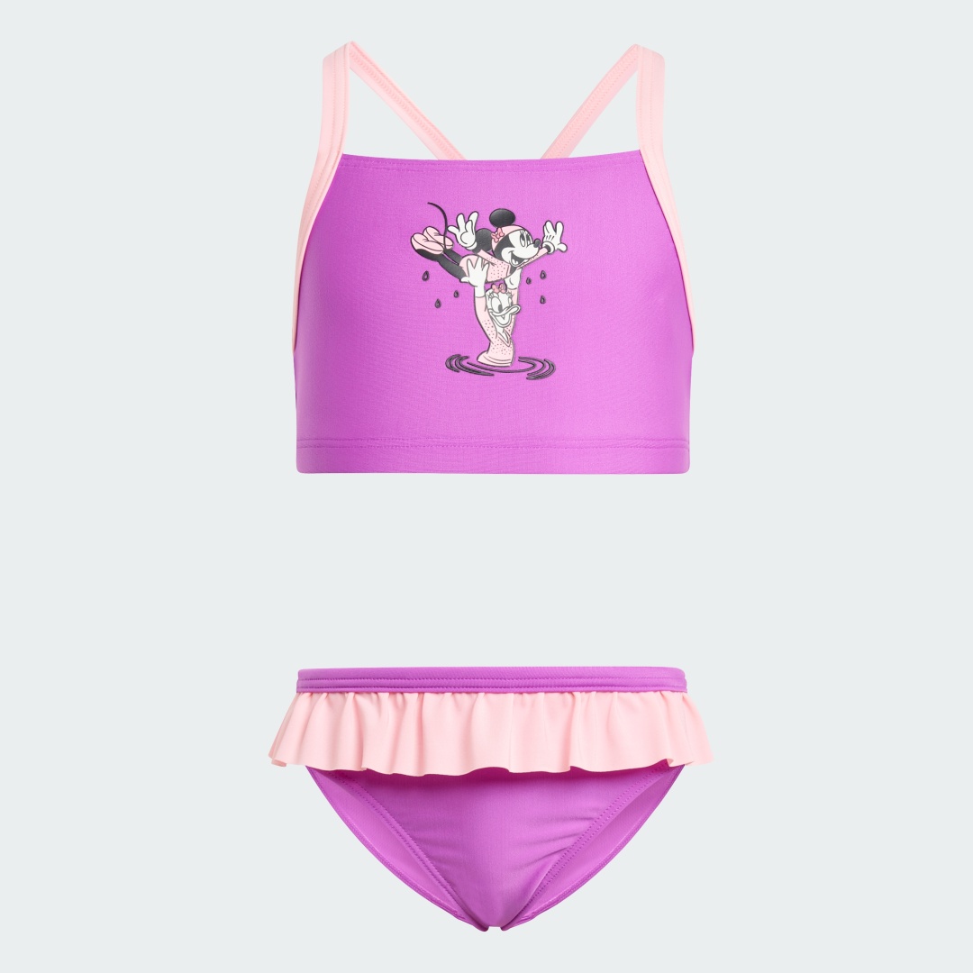 Раздельный купальник adidas DISNEY MICKEY & FRIENDS фиолетовый