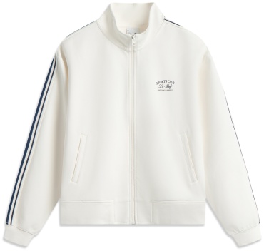 Толстовка LI-NING белый, темно-синий
