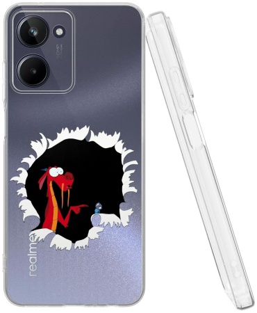 Чехол Mcover для Realme Realme 10 4G рисунок