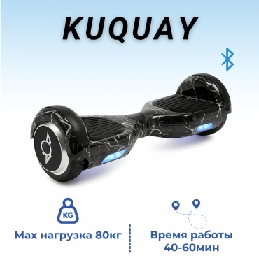 KUQUAY гироскутер Smart Balance 350 6.5 дюйм. черный
