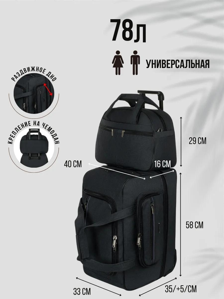Сумка полиэстер красный 1 л
