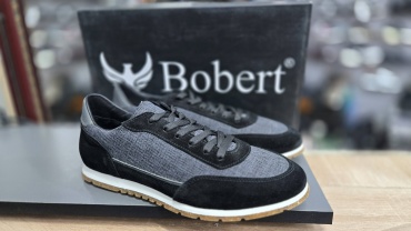 Кроссовки Bobert Robert серый, черный
