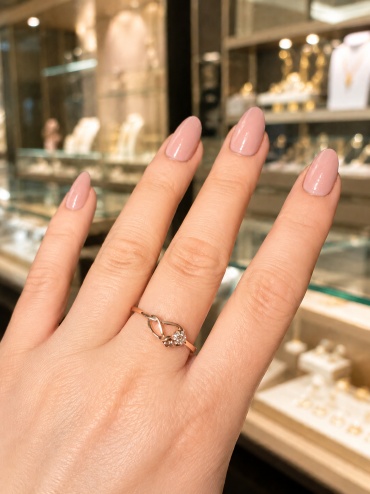 Кольцо Jewelry СГ20-8 размер 18 медицинское золото, стразы, золотистый