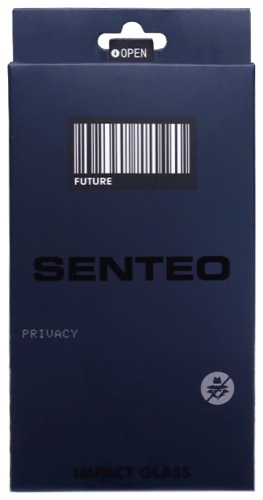 Стекло SENTEO для Apple iPhone 17 Pro Max Privacy черный