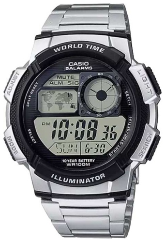 Кварцевые CASIO AE-1000W полимерный пластик
