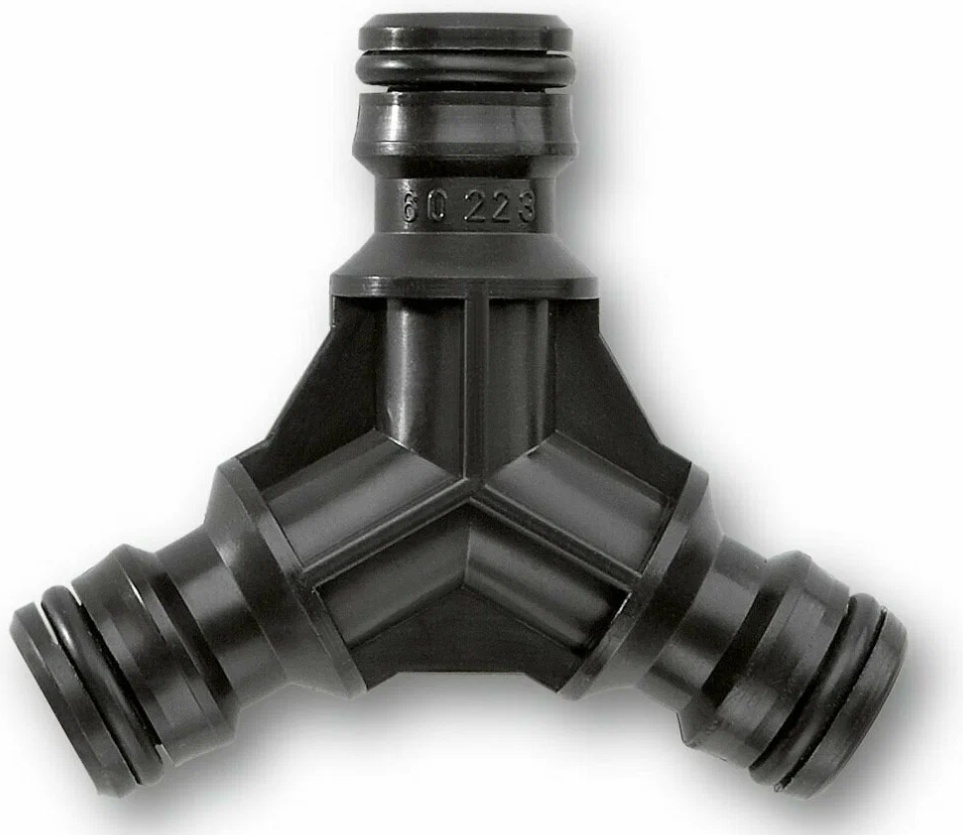 Karcher соединитель Соединитель трехсторонний (блистер) H&G / арт. 2.645-009.0 1 шт