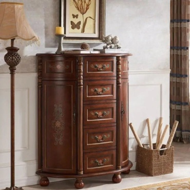 Комод Vintage, 100x36x120 см, коричневый