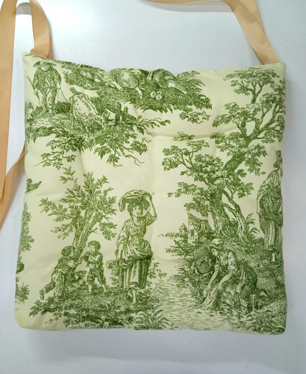 Подушка на стул 40x40 см, рисунок