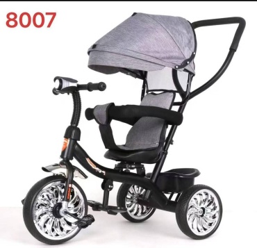 Трёхколёсный велосипед Urban 8007 серый