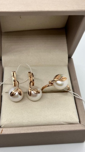 Diamond Union 693459797 вес 8.2 г золото, жемчуг