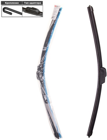 Щетка бескаркасная Skyway S02704011 550 мм, 1 шт