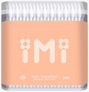 IMI ватные палочки White 200 шт