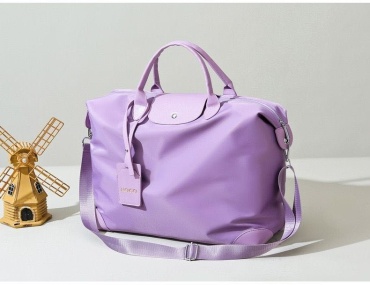 Сумка шоппер Longchamp нейлон фиолетовый