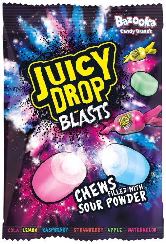 Конфеты жевательные Juicy Drop Blasts 120 г