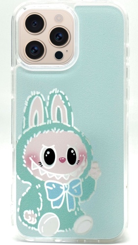 Чехол Labubu для Apple iPhone 16 Pro Max рисунок